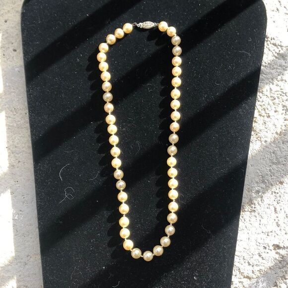Antique Faux Pearls - Picture 1 of 2
